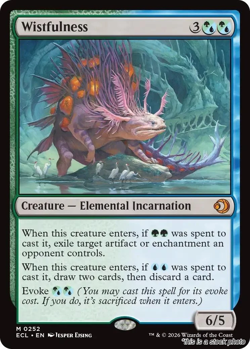 FOIL Wistfulness [ECL - 252] - NM TCG MTG - Image 1