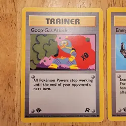 Vintage Pokemon 1st Edition Lot 14 Non-Holo Cards Fossil Team Rocket Gym Heroes - Image 2