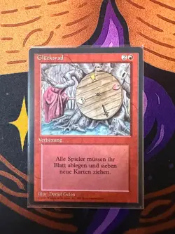 foriegn black border wheel of fortune MTG LP - Image 1