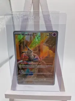 Pokemon TCG Mimikyu 075 Promo Paldean Fates Sealed - Image 1