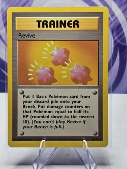 Base Set Unlimited Revive 89/102 Uncommon Pokemon LP - Image 1