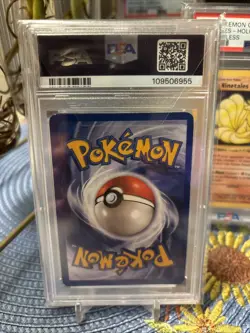 2000 Pokemon Rocket #10 Dark Machamp-Holo PSA5 - Image 2