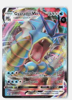 Gyarados VMAX 029/203 Holo VMAX Rare Evolving Skies Pokemon Holo Near Mint - Image 1