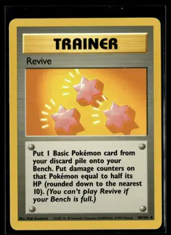 Pokemon TCG Base Set #089/102 Revive - Image 1