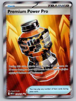 Premium Power Pro 174/132 Ultra Rare Mega Evolution Pokemon Near Mint - Image 1