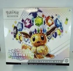 New Sealed Pokemon Scarlet & Violet Prismatic Evolutions Elite Trainer Box🌕 - Image 1