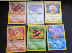 Pokemon TCG Bundle - Complete Team Rocket Common + Uncommon Set Vintage WOTC - Image 1