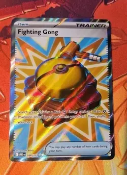 Pokemon TCG: Fighting Gong 168/132 Me01: Mega Evolution Holo NM - Image 1
