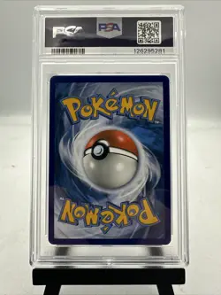 2019 POKEMON SUN & MOON TEAM UP SECRET #185 FULL ART/AMPHAROS GX PSA 10 - Image 2