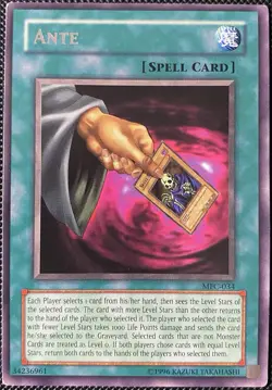 Ante MFC-034 Magician's Force-Unlimited Edition - Yugioh Card - Image 1