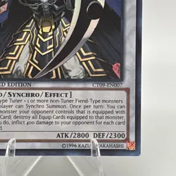 Yu-Gi-Oh! Dark Highlander CT09-EN007 Limited Super Rare - Image 5