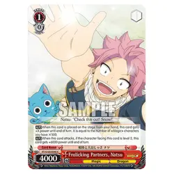Weiss Schwarz Fairy Tail 100 Years Quest Frolicking Partners, Natsu (C) FT/S1... - Image 1