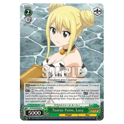 Weiss Schwarz - Fairy Tail 100 Years Quest - Taurus Form, Lucy (U) FT/S120-E035 - Image 1