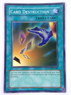 YUGIOH / CARD DESTRUCTION / DLG1-EN085 / SUPER / Unlimited Ed / (NM-LP) - Image 1