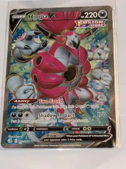 Hoopa V 253/264 - Pokemon TCG Fusion Strike (2021) - Full Art - NM - Image 1