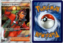 Pokemon Card - Explorer's Guidance 200/162 Temporal Forces Ultra Rare Near Mint - Image 3