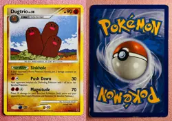 Dugtrio 24/127 | Platinum Base Set | 2009 Pokemon TCG Card | DMG - Image 3
