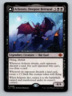 Aclazotz, Deepest Betrayal M The Lost Caverns of Ixalan 88 NM - Image 1