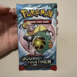 Pokemon Trading Card Journey Together Scarlet and Violet SEALED Booster Pack - Image 1