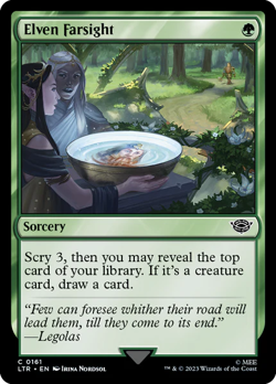 Elven Farsight - Lord of the Rings - Near Mint EN - LTR 0161 - MTG Magic - Image 1
