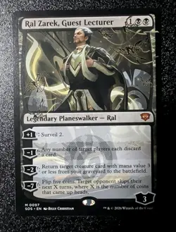 Ral Zarek, Guest Lecturer Secrets of Strixhaven Regular - Image 1