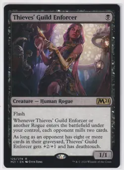 Thieves' Guild Enforcer - Near Mint EN - M21 Core Set - MTG Magic The Gathering - Image 1
