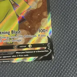 Pokemon 2022 Brilliant Stars Pikachu V Full Art #157/172 - Image 4