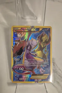 Mewtwo EX (164 Secret Full Art) 164/162 Breakthrough Holo Excellent Condition - Image 1