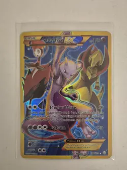 Mewtwo EX (164 Secret Full Art) 164/162 Breakthrough Holo Excellent Condition - Image 4
