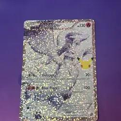 Pokemon TCG Reshiram 113/114 Celebrations Classic Collection Full Art Holo D1 - Image 1