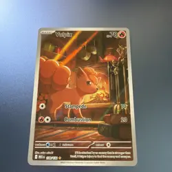 Vulpix 138/132 Illustration Rare Mega Evolution Pokemon Card - Image 1
