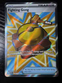 Fighting Gong Ultra Rare Mega Evolution 168/132 NM Pokemon TCG - Image 1