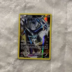 Pokemon TCG Dialga Black Star Promos Holo Card XY77 Near Mint Condition - Image 1