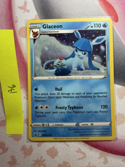 Pokemon TCG Glaceon SWSH 192 Promo Holo NM - Image 1