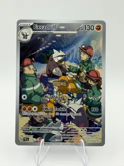 Excadrill - 174/162 - Pokemon SV05: Temporal Forces (TEF) - NM~M - Image 1