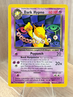 Pokemon - Dark Hypno [1999-2000 Wizards] #26/82 Rare (NM-MT) - Team Rocket - Image 1