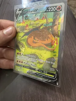 Pokemon Charizard V Promo SWSH260 Sword & Shield Holo Rare Card English - Image 2