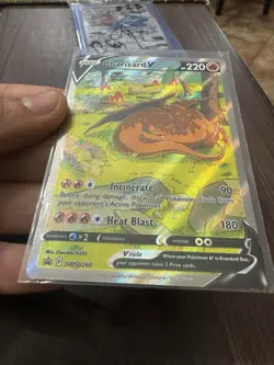 Pokemon Charizard V Promo SWSH260 Sword & Shield Holo Rare Card English - Image 3