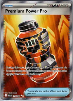 Premium Power Pro 174/132 Ultra Rare Mega Evolution Pokemon Holo NM - Image 1