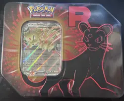 Destined Rivals Team Rocket Tin (Persian ) - Sealed New - Pokemon TCG - Image 1