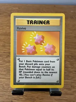 Pokemon TCG - Revive || Trainer || 89/102 || Base Set || Uncommon || 1999 || NM - Image 1
