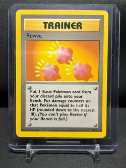 Revive 89/102 Pokemon 1999 Unlimited Base Set LP - Image 1