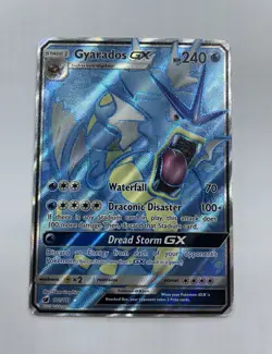 Pokemon Gyarados GX Full Art 101/111 Sm-Crimson Invasion - Image 1