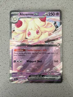 Alcremie ex - 075/159 Journey Together Ultra Rare Pokemon - NM/MINT - Image 1