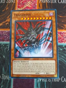 Yu-Gi-Oh! TCG Tragoedia SDCL-EN013 Common 1st Edition Near Mint - Image 1