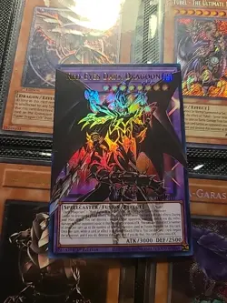 Yugioh TCG Red-Eyes Dark Dragoon RA05-EN141 Overframe 1st Edition - Image 1
