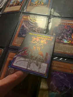 Yugioh TCG Red-Eyes Dark Dragoon RA05-EN141 Overframe 1st Edition - Image 2