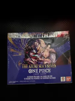 One Piece TCG English OP14-EB04 The Azure Sea's Seven Booster Box Sealed - Image 1