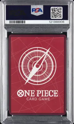 2025 ONE PIECE PROMOS DODGERS X ONE PIECE NIGHT #010 MONKEY D. LUFFY PSA 10 - Image 2