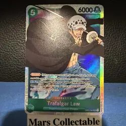 One Piece Trafalgar Law (047) (OP01-047/284) OP01 Romance Dawn NM FOIL - Image 1